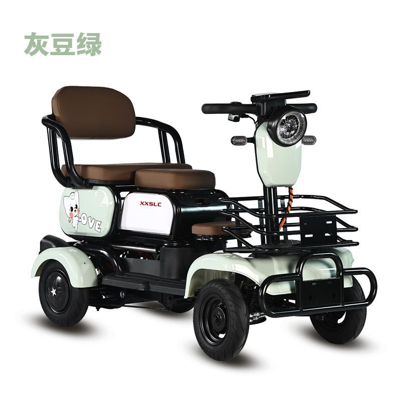 Auto Parts and Accessories — Diàndòngchē for Elderly - tank-bright-headlight-safety-green-1200w-motor-60v-40a-lithium