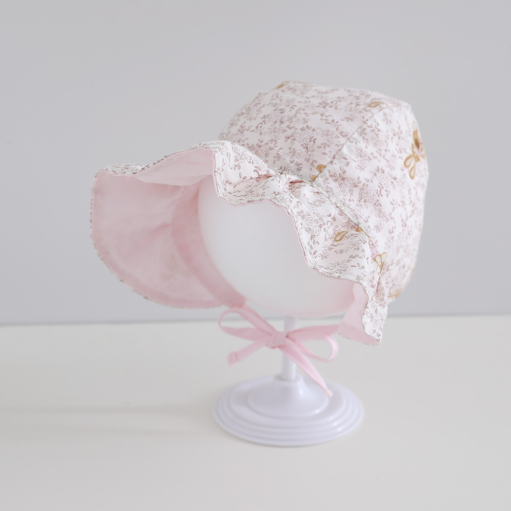 Sombrero de sol para bebé con protección de cuello y ala ancha_voghion.com