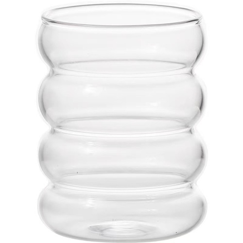 手工毛毛虫高硼硅玻璃杯网红咖啡杯耐高温水杯韩式可爱杯透明