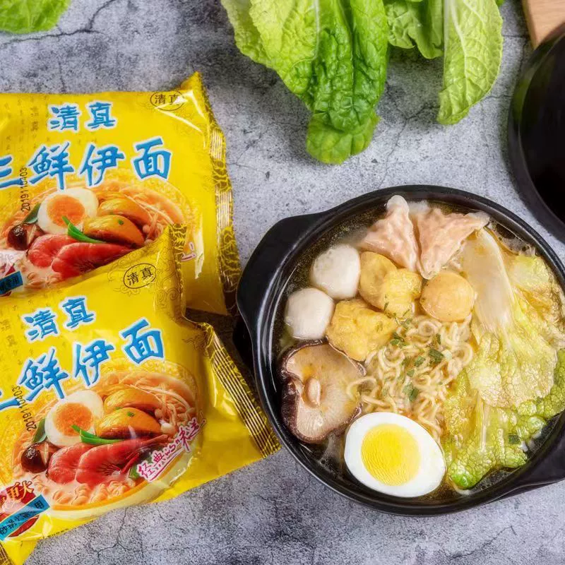 Huaxiang Sanxian Yi Noodle 8090 вспоминает детские закуски