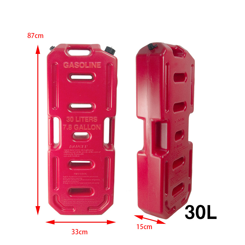 Barril de aceite transfronterizo para exteriores 20L Barril de aceite grueso a prueba de explosiones Barril de aceite de repuesto antiestático para automóviles y motocicletas al por mayor