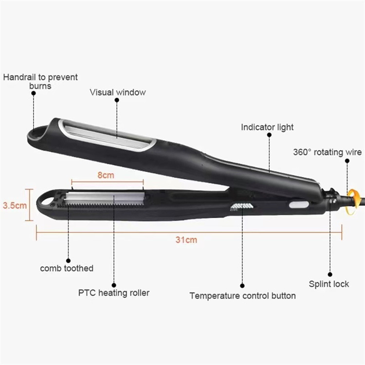 Nouveau rouleau de bâton de laine entièrement automatique, sec et humide, permanente de maïs à double usage, bigoudi pour personne paresseuse_voghion.com