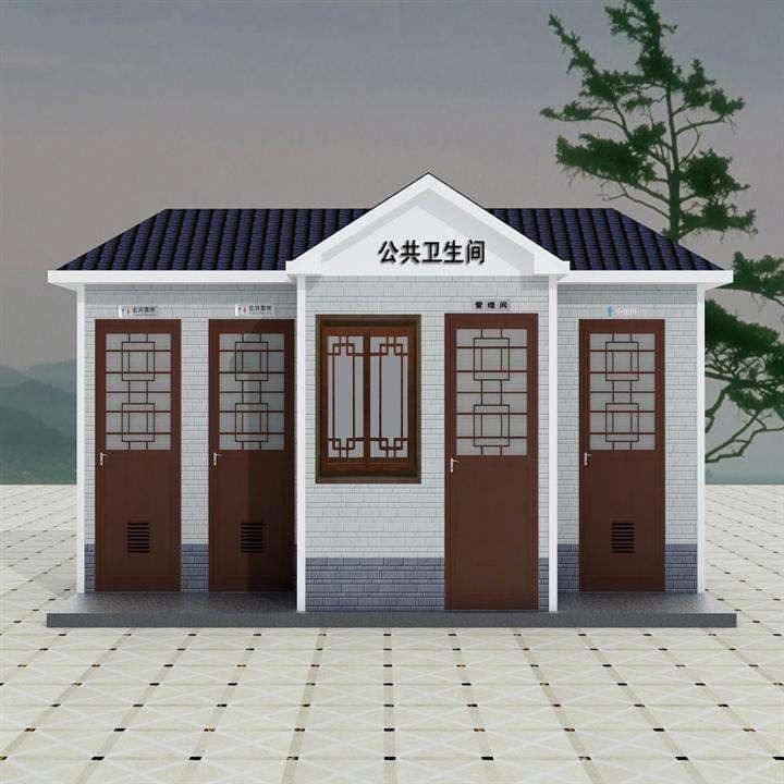 厕所批发金属雕花板移动卫生间户外景区公园公厕马桶环保防臭