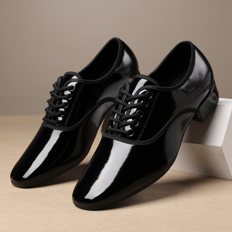 Men's Professional Dance Shoes, Modern Dance Shoes, New High-Heeled Square Dance Shoes, Ballroom Dance Shoes, Performance Dance Shoes Men's Professional Dance Shoes, Modern Dance Shoes, New High-Heeled Square Dance Shoes, Ballroom Dance Shoes, Performance Dance Shoes