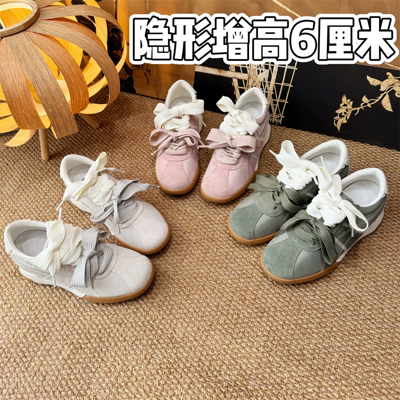 Женские туфли из натуральной кожи, увеличивающие рост на 6 см, для миниатюрных людей, эксклюзивно для Amazon Temu, Японии, Кореи, Тайваня TK.