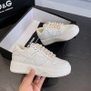 Guochao Muffin bottom The increase in love White shoes genuine leather Versatile ventilation The thickness of the bottom skate shoes Small code