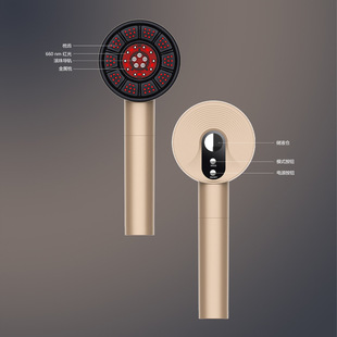 New Red Light Scalp Applicator Essence Ems Microcurrent Massager Hair Growth Comb Liquid Introduction Comb Manufacturer Hair Care