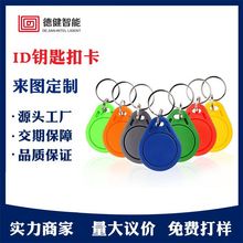 厂家现货ID空白门禁卡扣梯控卡楼宇门禁智能扣卡耐高温停车场ic卡