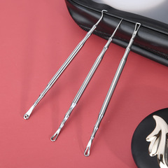 Stainless steel blackhead needle, blackhead needle set, pimple squeezing tool, blackhead pin, two-in-one acne needle, beauty makeup tools