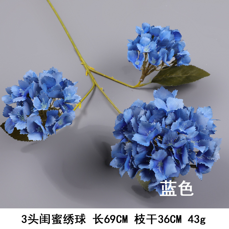 造花のアジサイのウェディングシーン装飾、花束、造花ブーケ、アジサイの造花、造花ブーケ、造花|undefined