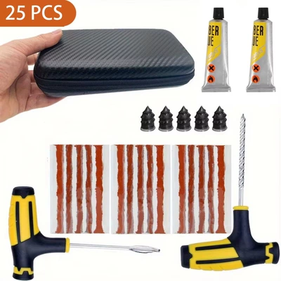 Car Tire Repair Tool: Repair kit - 26pcs