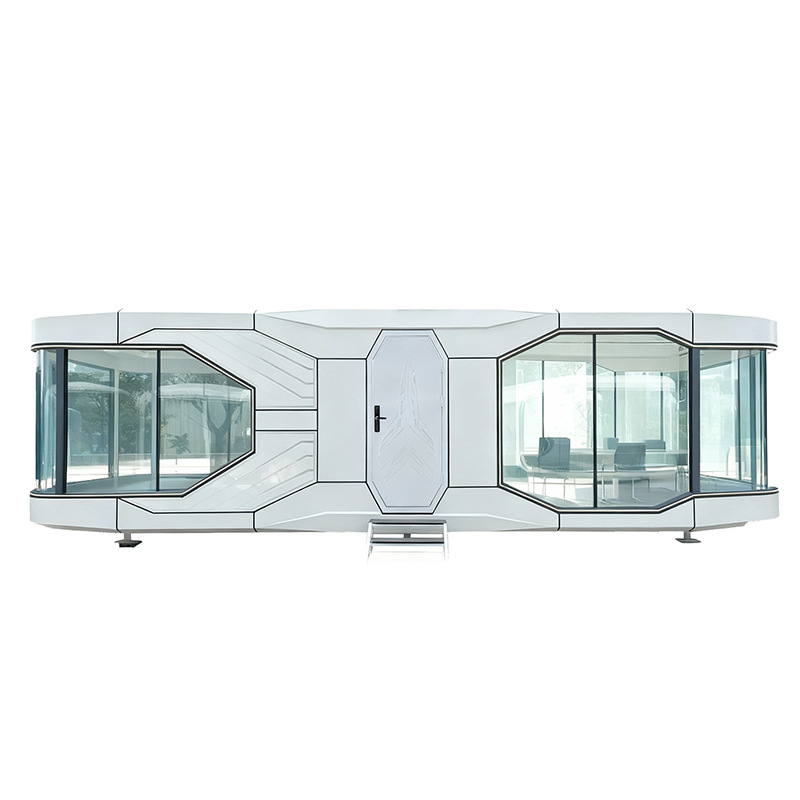 Internet celebridad espacio cápsula B & B espacio cápsula móvil Hotel móvil casa móvil chapa de aluminio casa inteligente espacio cápsula fabricante