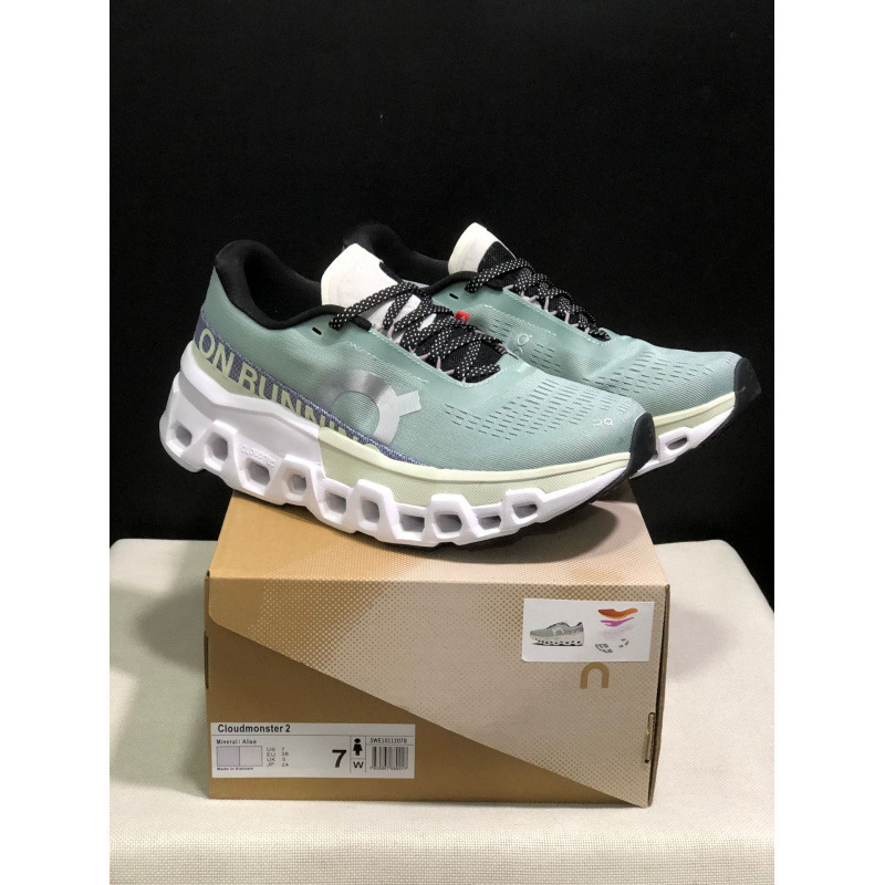 CloudmONster2 衝撃吸収メッシュ通気性ランニングシューズ男性と女性のための軽量ランニングシューズ|undefined