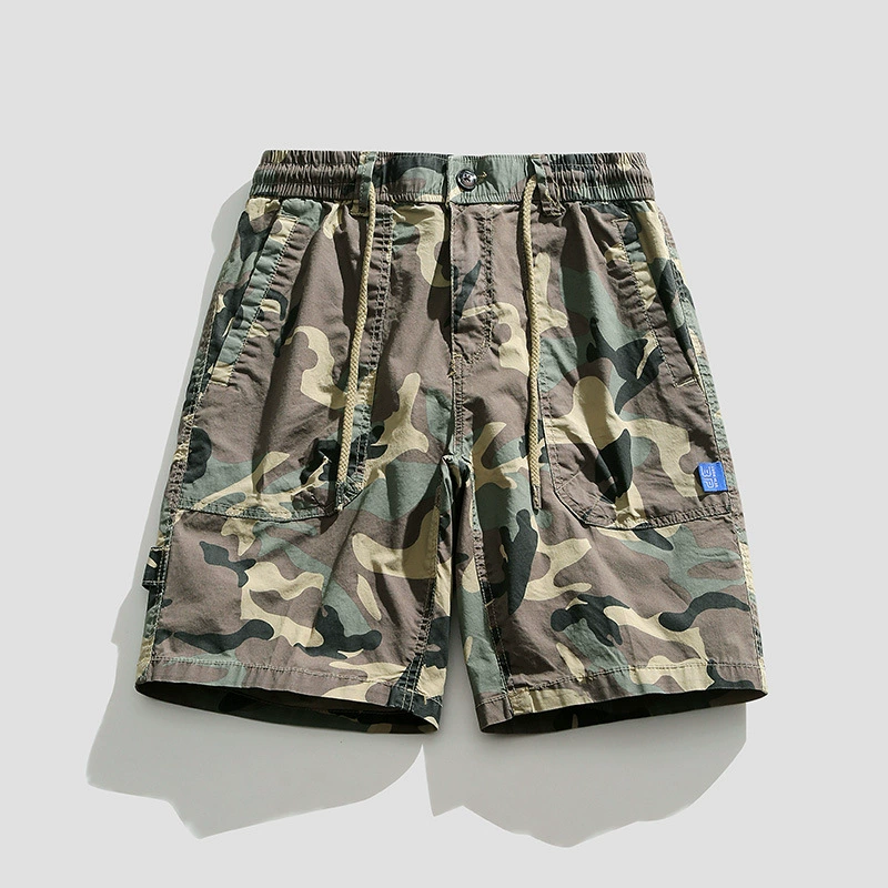 Travel camouflage sports tactics shorts, trousers, wholesale, loose straight fit