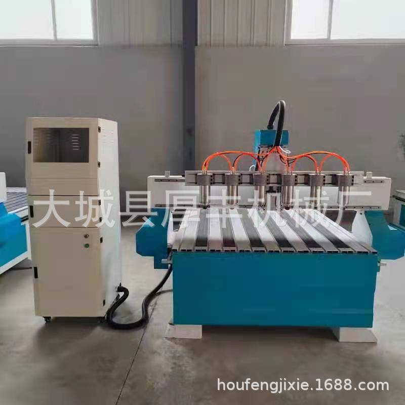 厚丰地暖模块雕刻机1325 多头雕刻机 一拖三雕刻机厂家批发