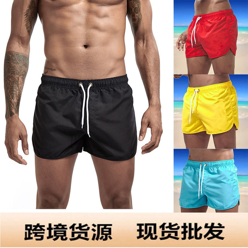 Men's summer beach pants loose casual shorts three-point shorts cross-border Sports running shorts in stock
