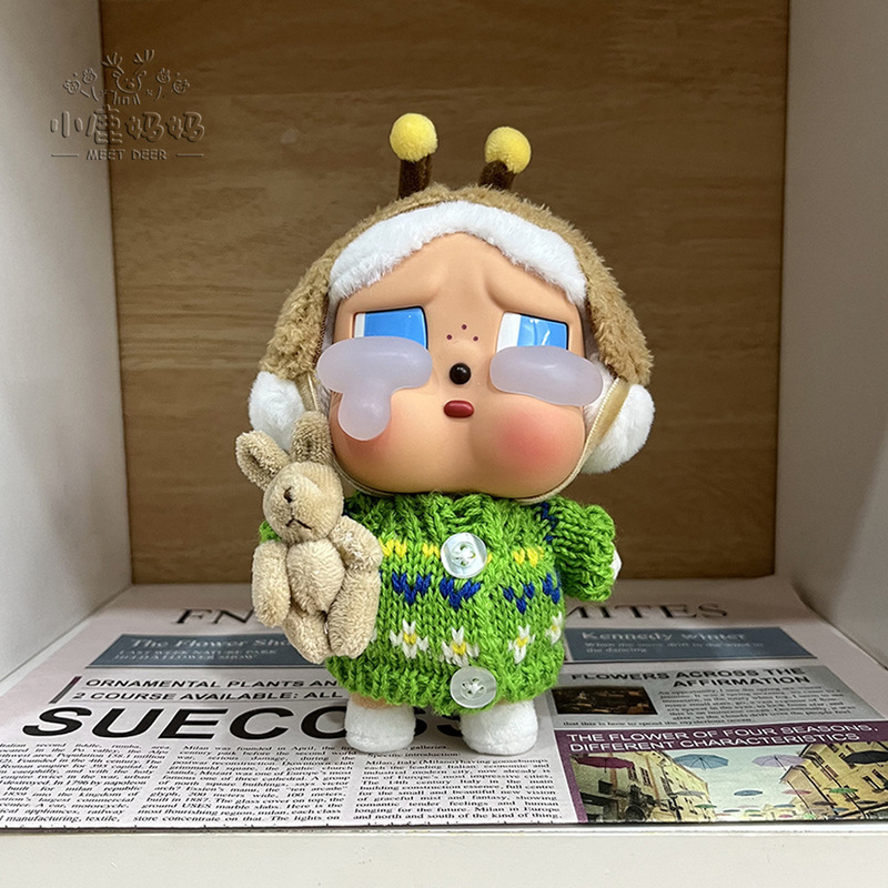 【仅售娃衣】crybaby娃衣眼泪工厂哭娃毛衣搪胶可爱衣服配饰|undefined