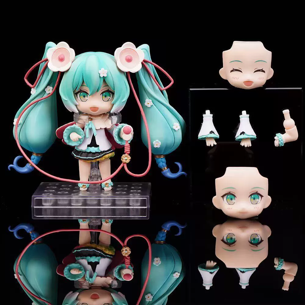Фигурка Nendoroid Q‑версии, сменные лица и подвижные части, многоперсонажная 13,5×9×17,5 см