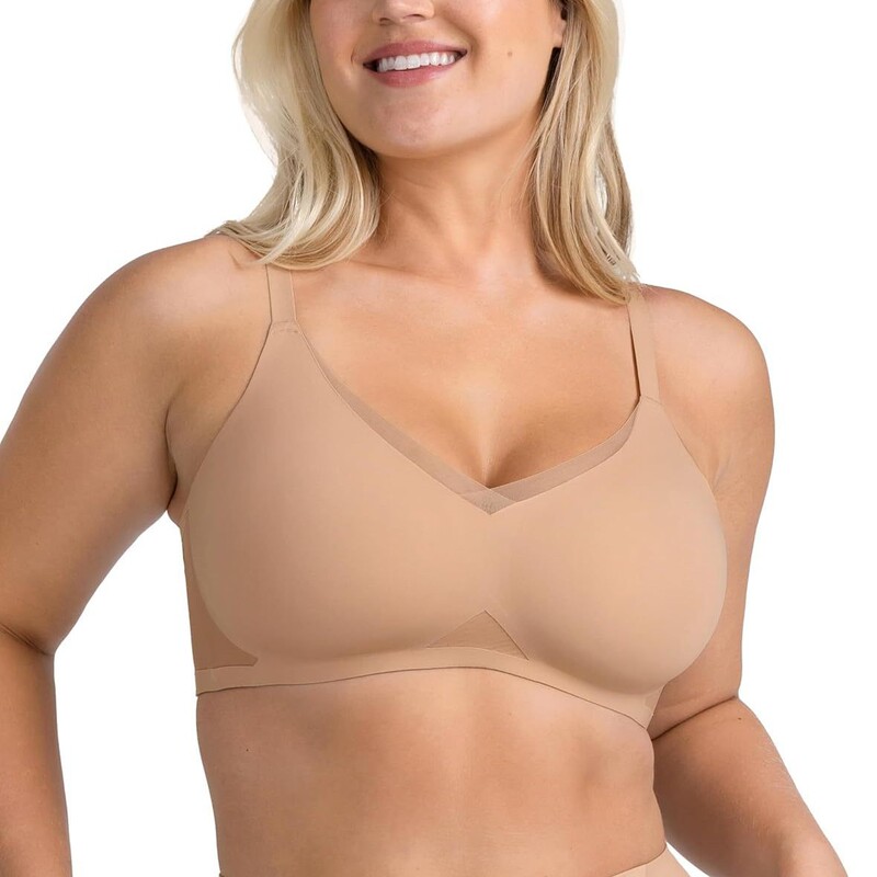 Honeylove Women's Bra, Liftwear Cross Bra Plus Size Wireless