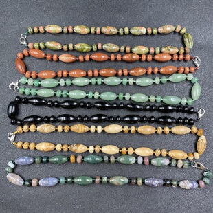 Natural stone necklaceˮ������߲�ʯ�^��������P�龎����