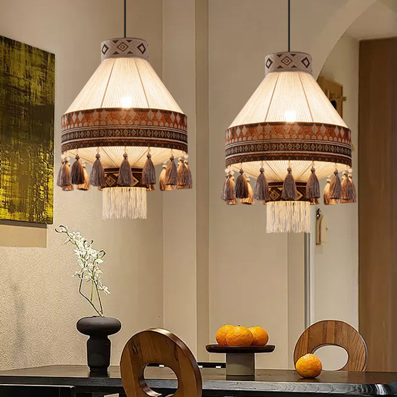 Bohemian Exotic Style Chandelier, B&B, Wabi-Sabi Style Restaurant, Restaurant Lamp, Moroccan Retro Ethnic Style Lamp Bohemian Exotic Style Chandelier, B&B, Wabi-Sabi Style Restaurant, Restaurant Lamp, Moroccan Retro Ethnic Style Lamp