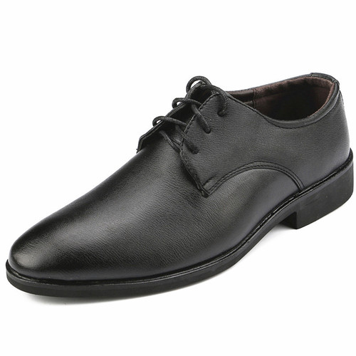 Mens Autumn/Winter Formal Business Shoes, Men's Work Shoes, Round Toe Leisure Soft Leather Soft Sole Newcomb Wedding British Style Shoes