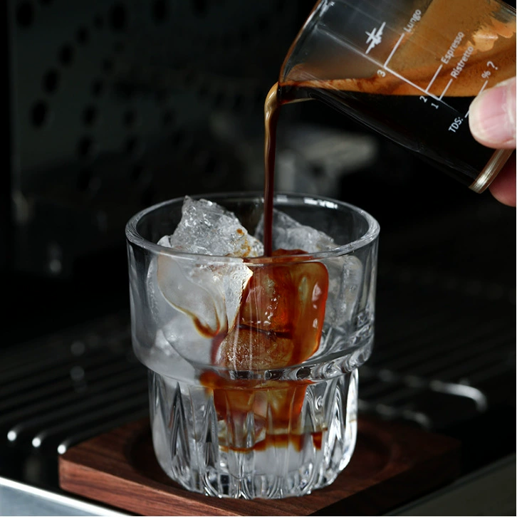 Coffee cold drink, glass, American style