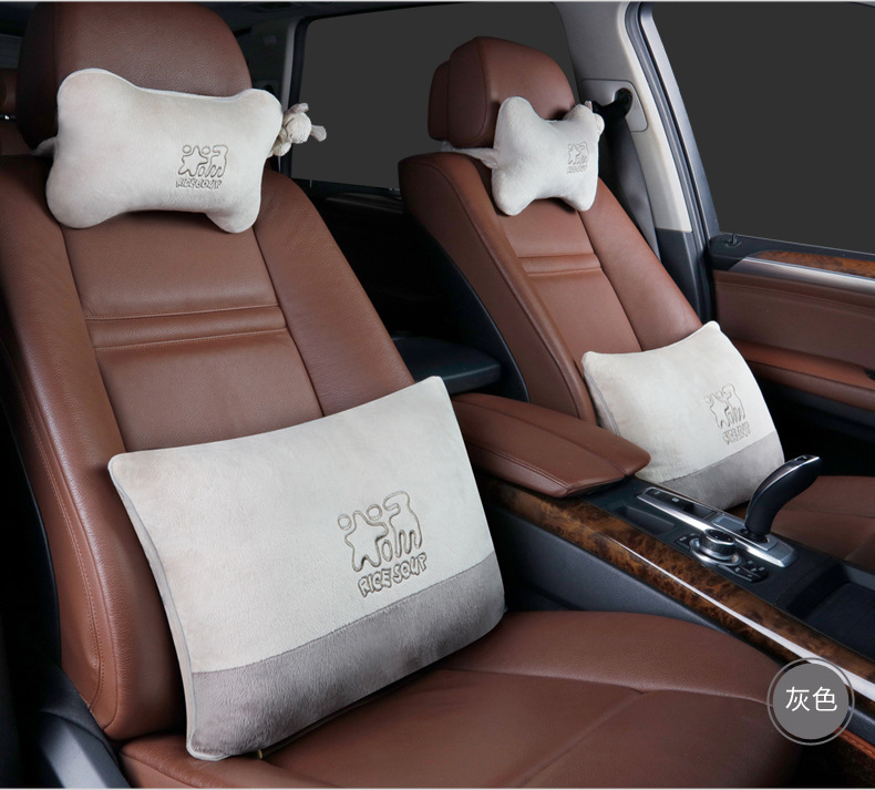 Aichewu Car Headrest, Neck Pillow, Car Cushion, Cute Cartoon Car Pillow, Car Driving Cervical Spine Supplies