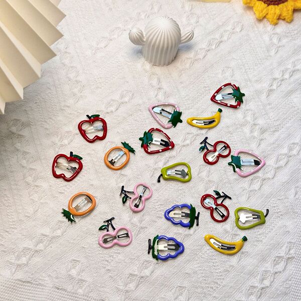 summer cartoon fresh children's hairgrip