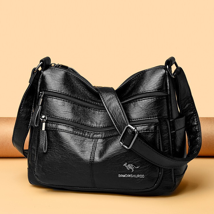Women's Bag 2025 New Simple Fashion Crossbody Bag Versatile Commuter Shoulder Bag Large Capacity Middle-Aged Mother Bag Wholesale Women's Bag 2025 New Simple Fashion Crossbody Bag Versatile Commuter Shoulder Bag Large Capacity Middle-Aged Mother Bag Wholesale