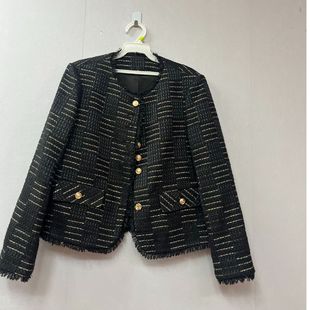 6106 Fashion Commuter All-match Age-reducing Slimming Chanel Style Jacket