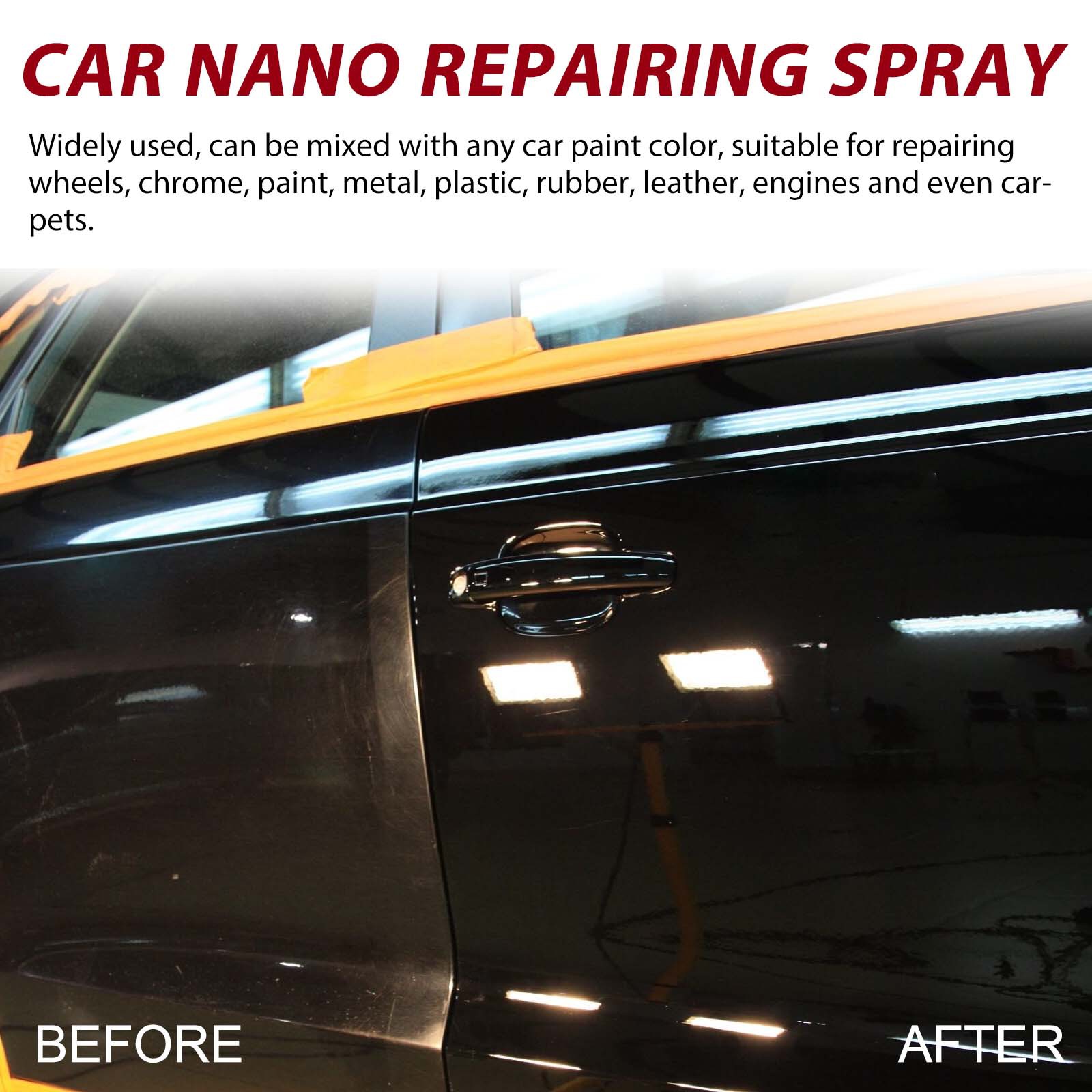 Spray di rivestimento per auto Rivestimento super idrofobico Riparazione graffi vernice auto Macchie d'acqua Antipolvere Lucidatura_voghion.com