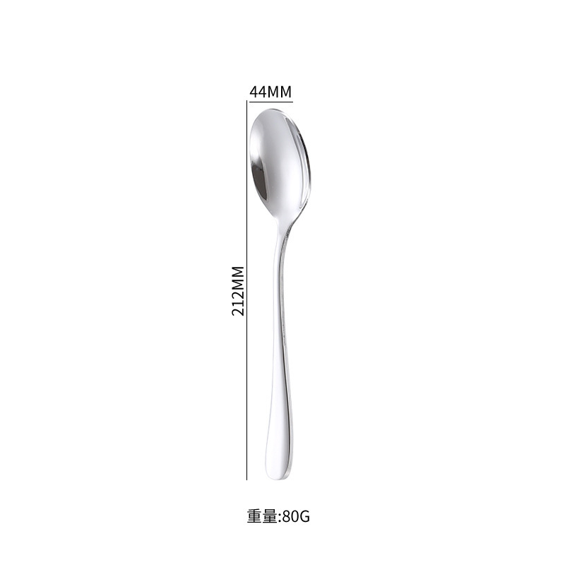 81シリーズステンレス食器ナイフフォークスプーン西レストラン厚型ステーキナイフフォークスプーンホテル食器用品|undefined