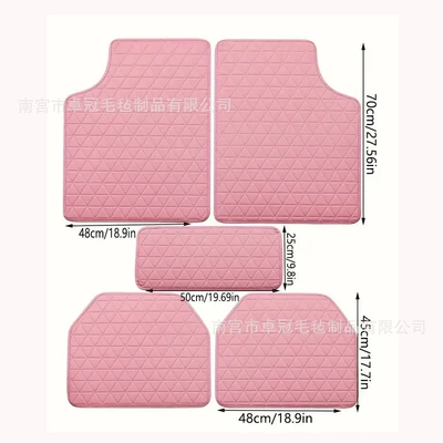 4-Piece Set, Export Cross-Border – Universal Foot Pad - pink-5-piece-set