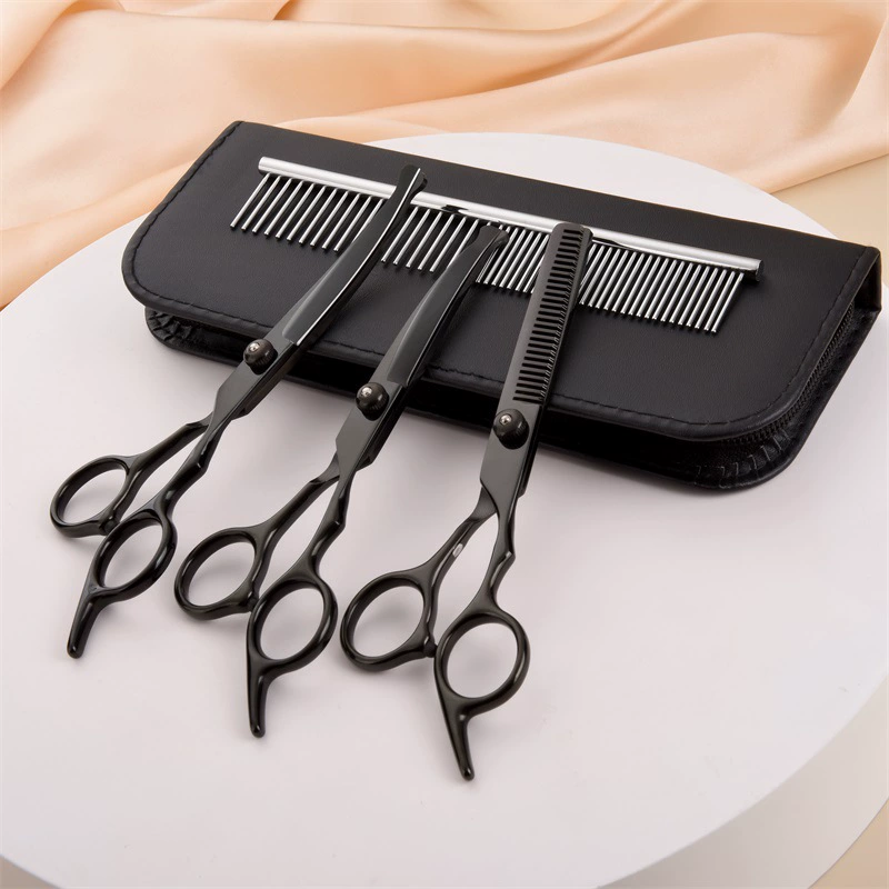 Cosmetic scissors, professional tools set, hair clipper