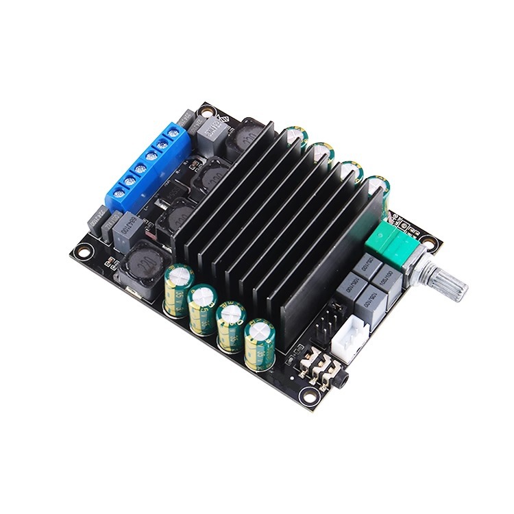 Fever class TDA7498 high -power dual -channel 2.0HIFI car audio digital audio amplifier board 2*100W 5