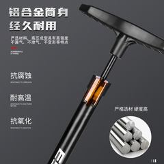 Portable bicycle pump with gauge, high pressure electric car motorcycle car household inflation pump basketball pump