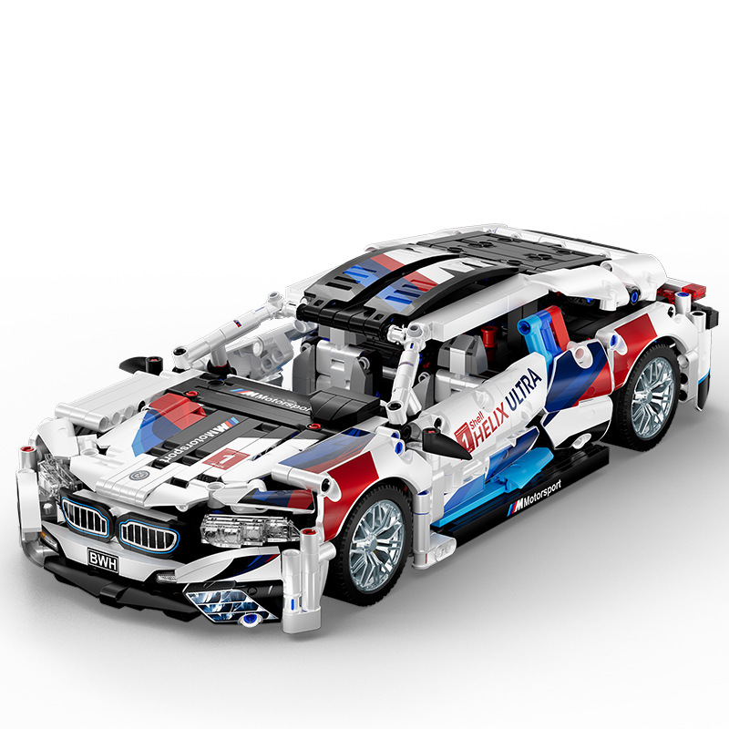 United Creation JKC7208, Bloques de Construcción MOC de Alta Dificultad, Coche Deportivo con Control Remoto Mejorable, Regalo de Cumpleaños para Niños image 6