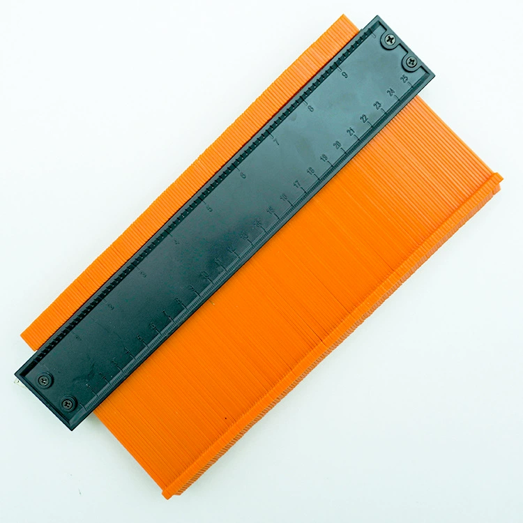 Металлический замок с квадратной головкой Датчик профиля Контурный датчик Радиан Линейка Измерительная линейка