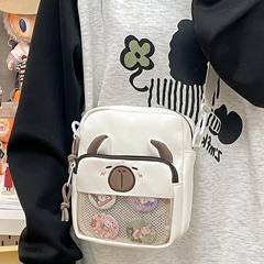 かわいい小さい包みの二次元の痛みの包みの女性の漫画のカピバラのバーの谷子の包みの学生の肩掛けの斜めな包み
