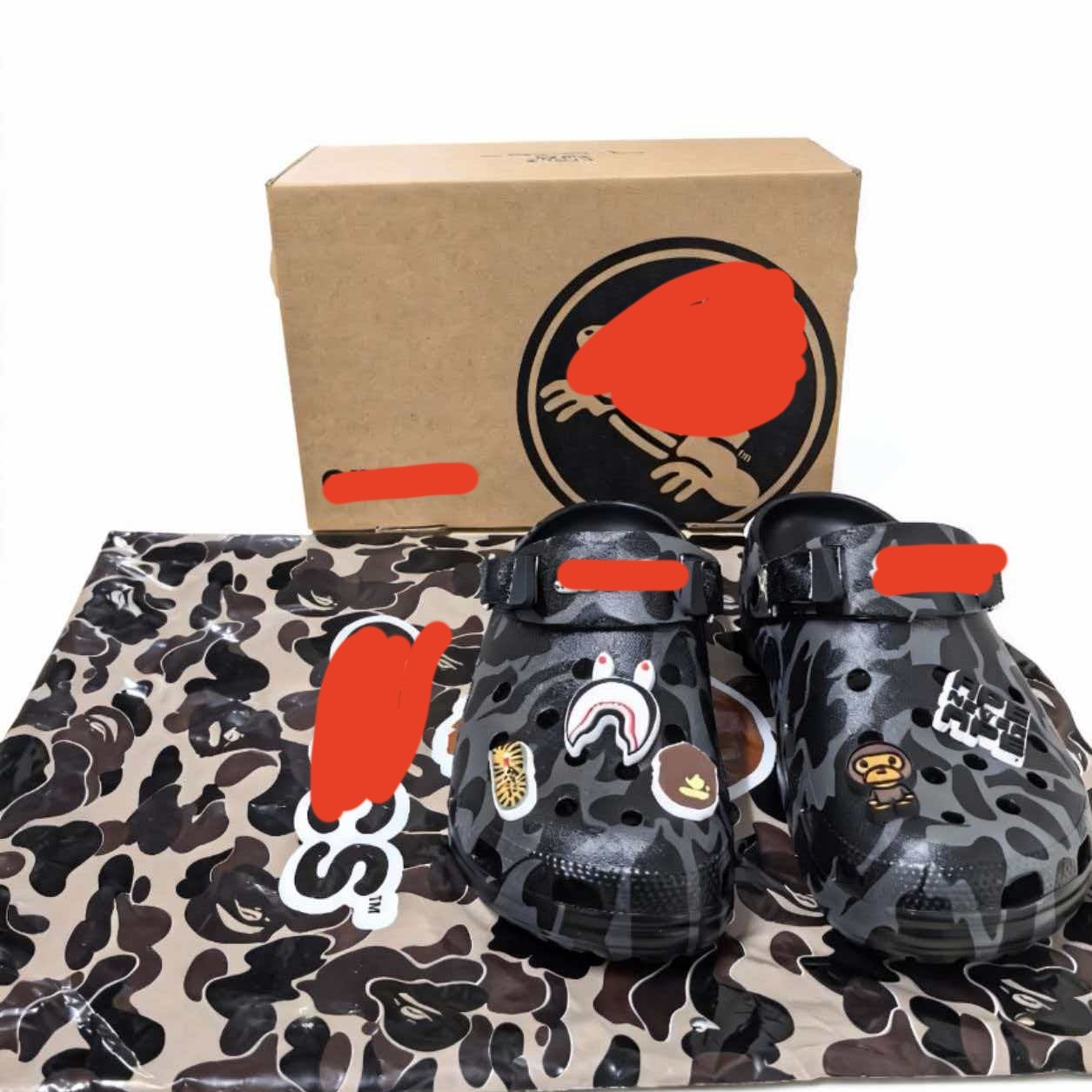 CROSS2025 nuevos zapatos de camuflaje de cabeza de mono padre-hijo ventilado al aire libre ocio marcas de moda frescas arena de tendencia