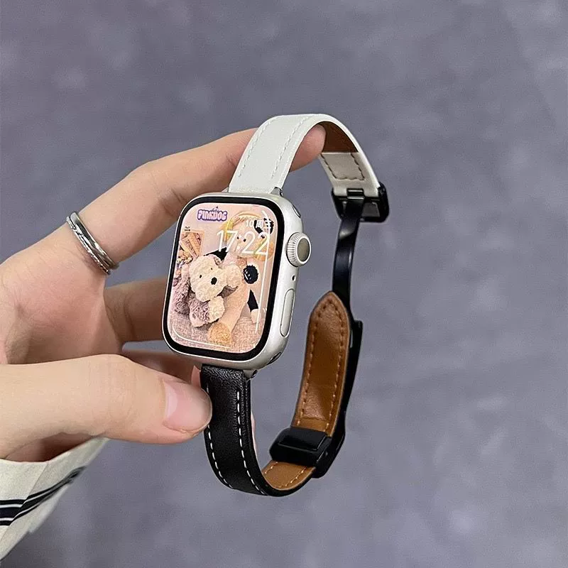 Ремешок для Apple S10/9/8/7/6 iWATCH5/4/3/2/SE, дерматологический INS магнитный пряжечный браслет