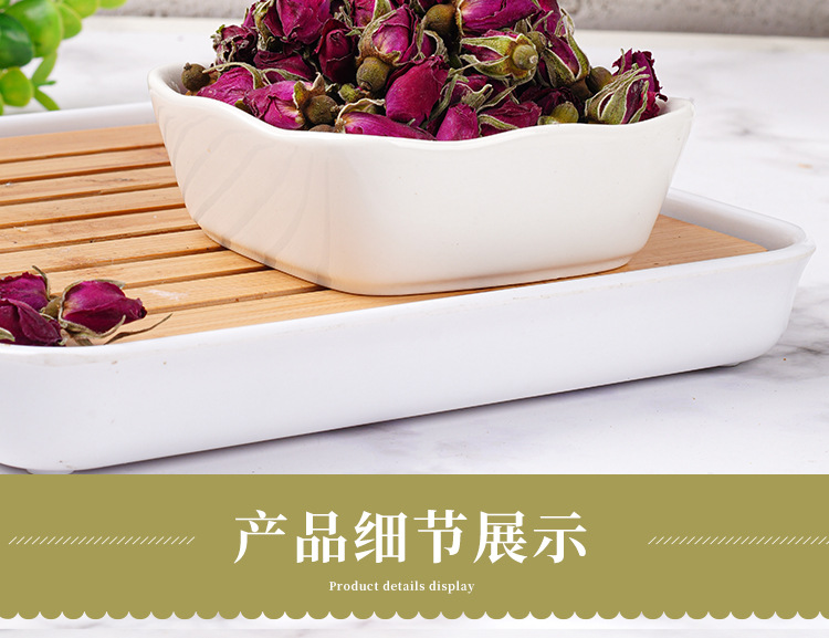 Pingyin Purple Rose Tea (Rosa rugosa) — Sulfur-Free Dried Rose Buds, 50g Jar key features