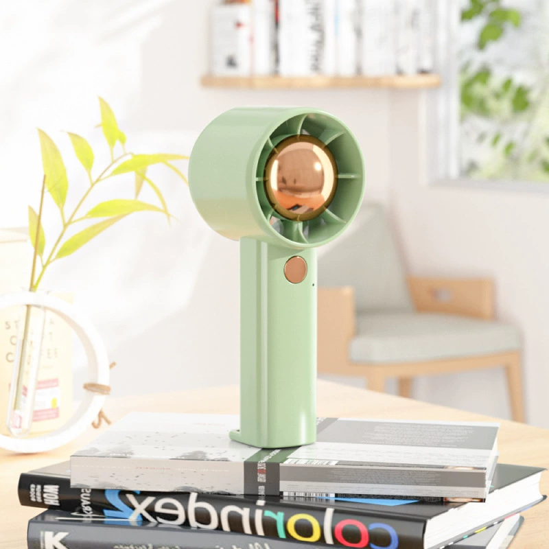 Handheld small travel air fan