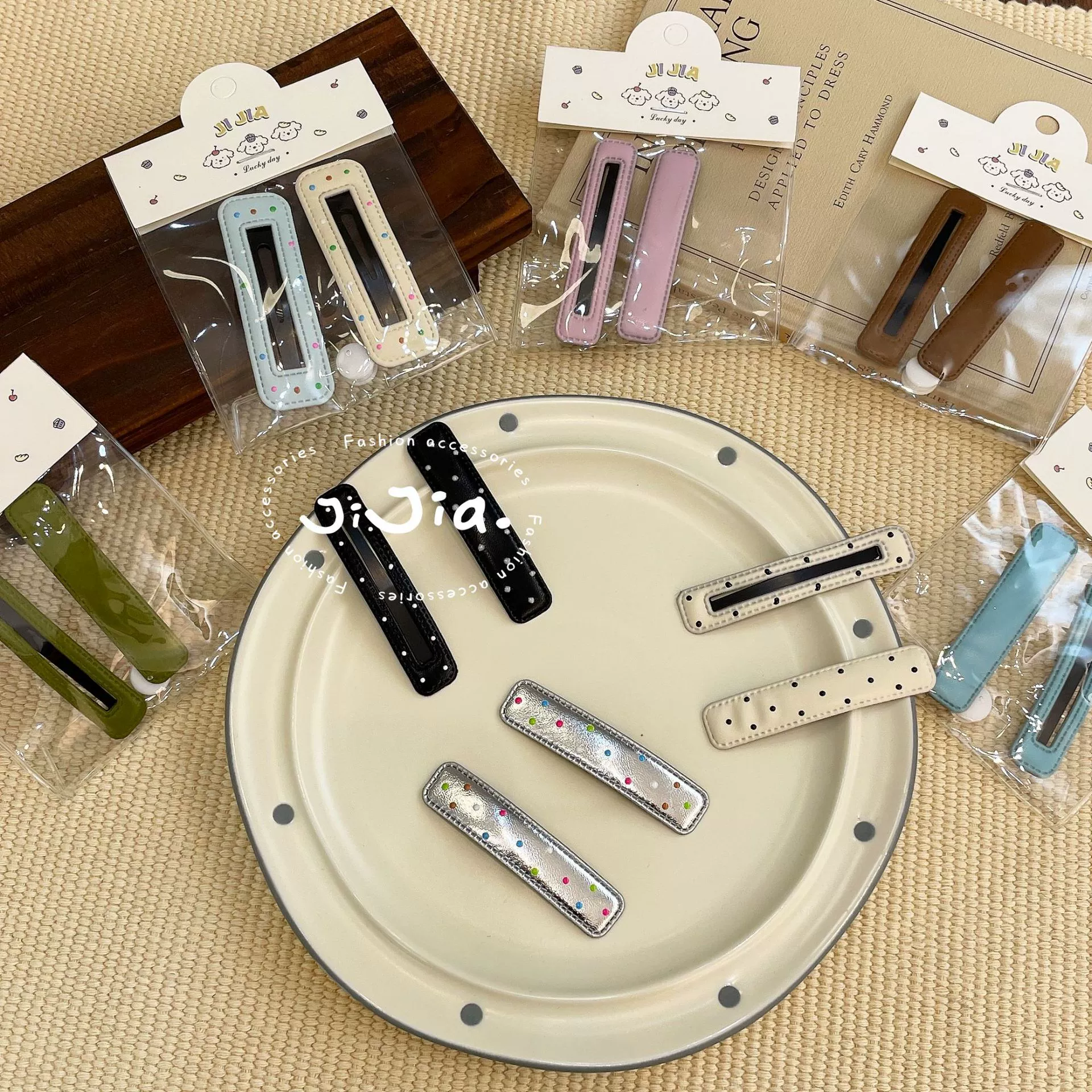 Cute harmless hairgrip, bangs, simple and elegant design