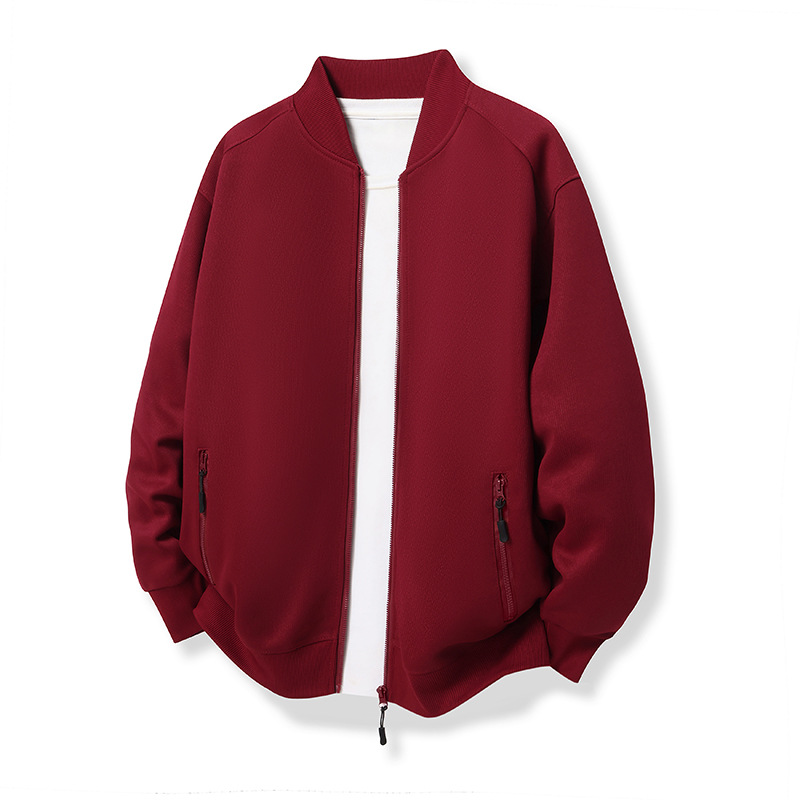 Trajes de trabajo deportivos al aire libre primavera y otoño chaqueta de piloto estadounidense personalizada trajes de béisbol masculinos