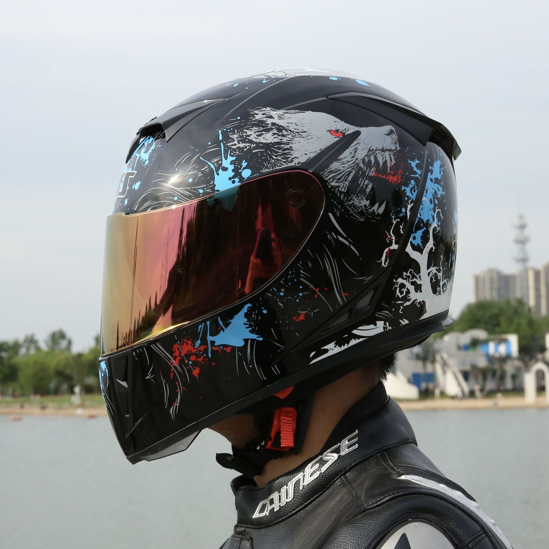 블루 울프/오로라 레드(야간 투시 가능) 핫 세일