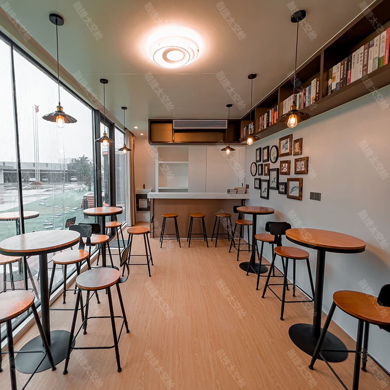 Rongjie cápsula espacial sala móvil hogar área escénica casa de familia sala de cielo estrellado sala móvil tienda de contenedores fabricante de almacén de Apple