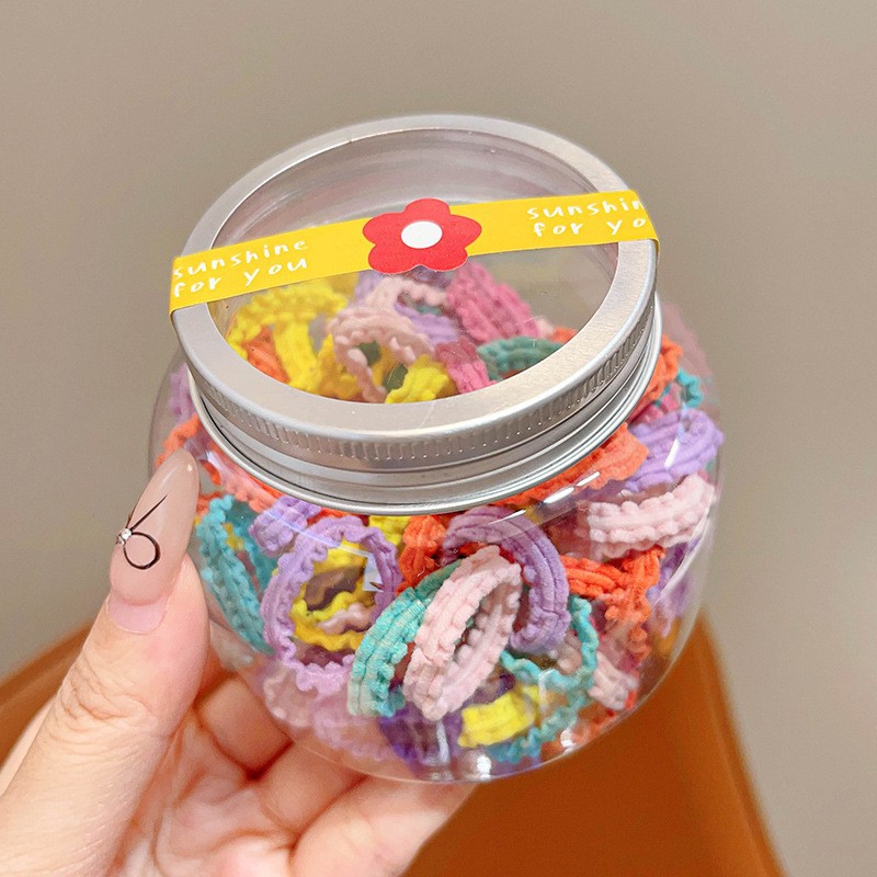 Anillo de cabello para niños no daña cabello de alta elasticidad niñas correa de goma para cabello de bebé correa de cabello para cabello de niñas correa de goma