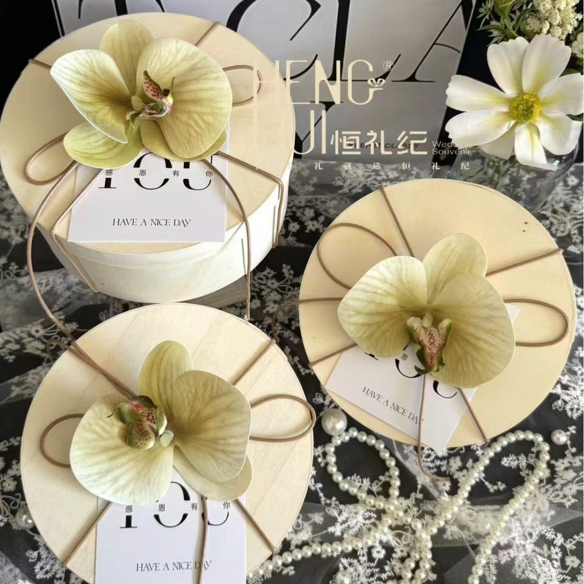 女神节高级感伴手礼伴娘伴郎结婚空礼盒高档实用风吕敷礼盒